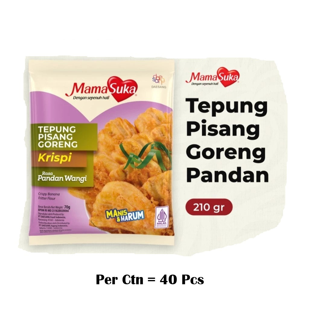MAMASUKA Tepung Bumbu Krispi Bakwan | Pisang Goreng | Kentucky | Serbaguna (SG)