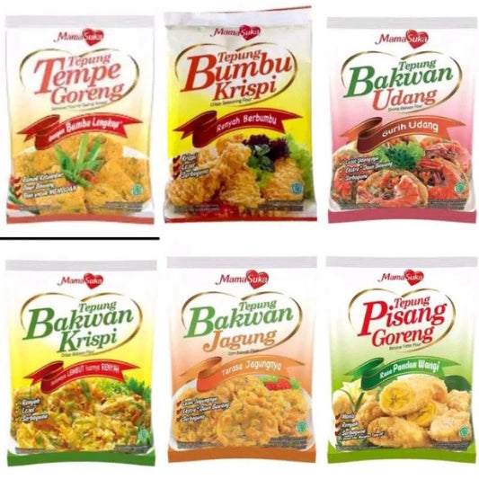 MAMASUKA Tepung Bumbu Krispi Bakwan | Pisang Goreng | Kentucky | Serbaguna (SG)