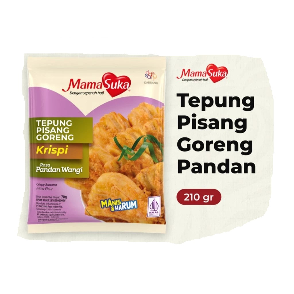 MAMASUKA Tepung Bumbu Krispi Bakwan | Pisang Goreng | Kentucky | Serbaguna (SG)