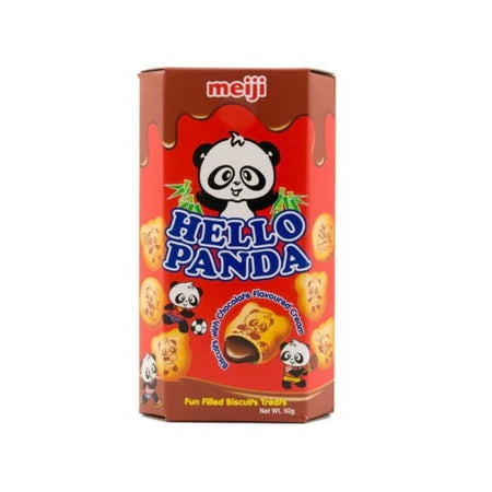 Meiji Hello Panda Cream Filled Biscuits Cookies (SG)