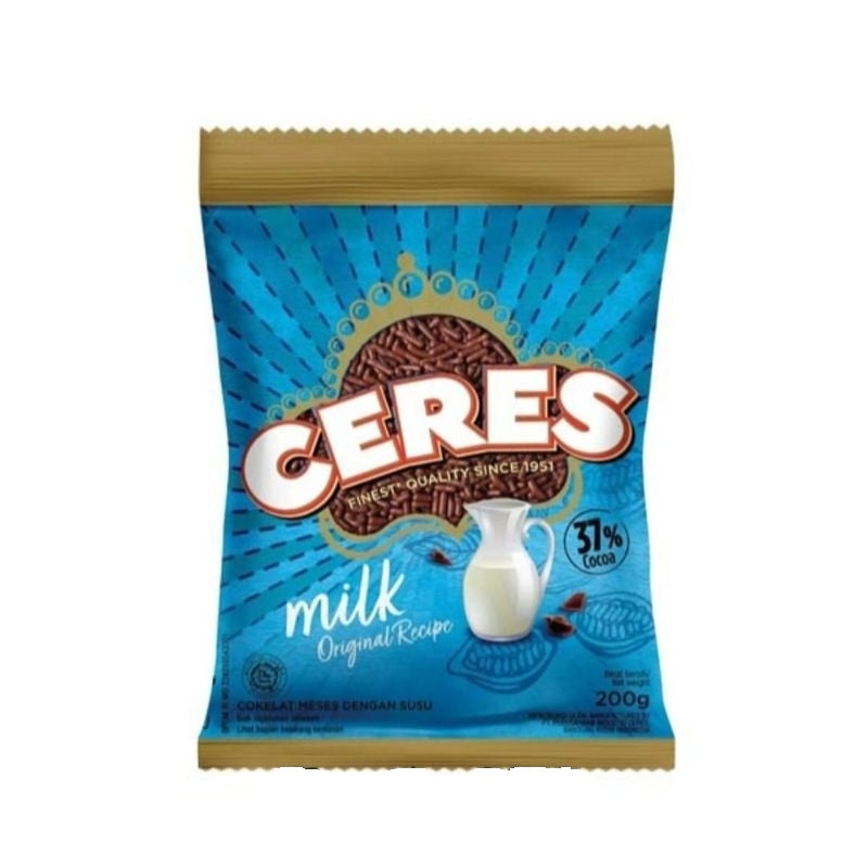 Ceres Meises Classic or Milk or Festive 1 Sachet x 200 gram (SG)