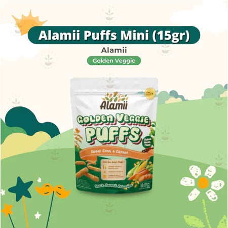Healthy Snacks Alamii for kids | Alami Puffs | No MSG | No Colouring | No Preservatives (SG)