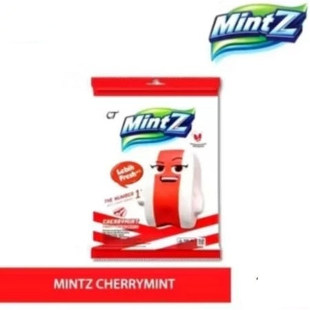 Permen Lunak MINTZ Soft Candy Rasa Cherry Mint pack isi 50