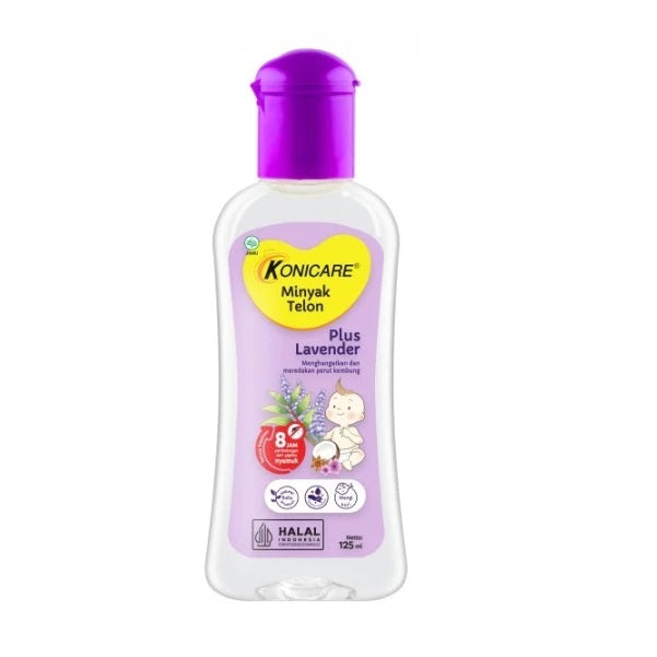KONICARE Minyak Telon / Minyak Telon Plus Lavender / Minyak Telon Extra Lemongrass 60ML or 125ML (SG)