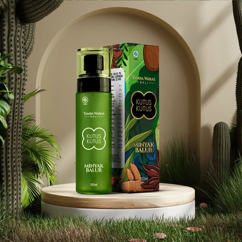 Minyak Kutus Kutus Balur Herbal Organik 100 ML (SG)