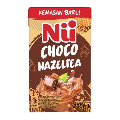 Nu Green Tea Minuman Matcha Lattea / Choco Hazeltea 225 ML Bundle CTN 24 PCS (SG)