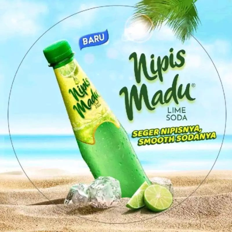 NIPIS MADU Smooth Lime Honey Soda 330ML (SG)
