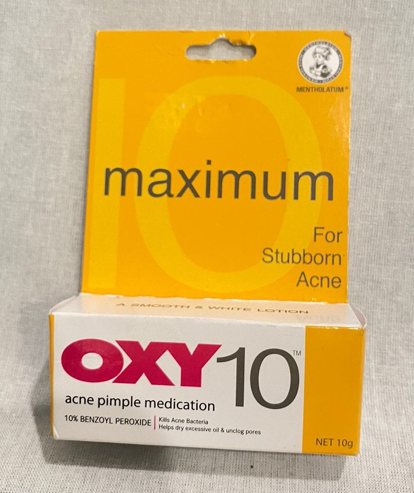 Acne Pimple Medication OXY 5 For Mid Pimple or OXY 10 For Stubborn Acne 10GR (SG)