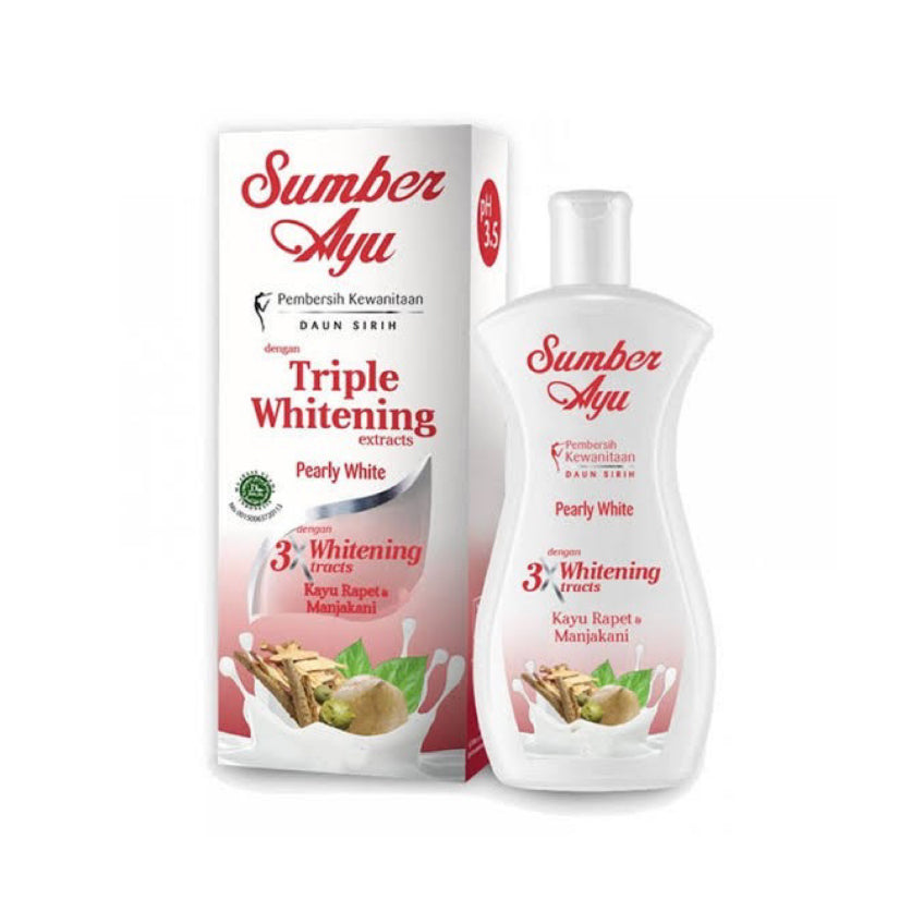 SUMBER AYU (Manjakani Keset | Whitening Clear White | Triple Whitening Pearly White) 50ML / 90ML / 200ML (SG)