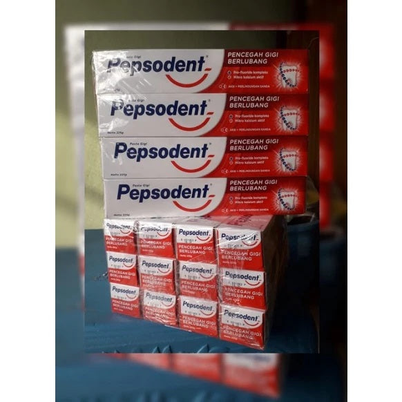 PEPSODENT PASTA GIGI 225G - Pencegah Gigi Berlubang (SG)