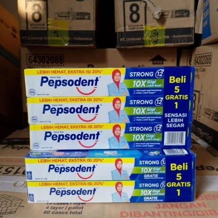 PEPSODENT PASTA GIGI 225GR | 190GR | 150GR - Pencegah Gigi Berlubang (SG)