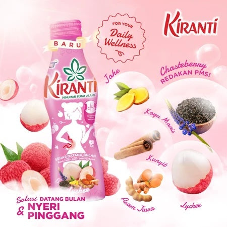 ORANG TUA, KIRANTI, 1 Bottle x 150mL - Healthy Drink to Help Relieve Menstrual Pain (SG)
