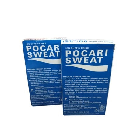 POCARI SWEAT Isotonic Drink Box Sachet 5X13GR OR Bottle 500ML (SG)