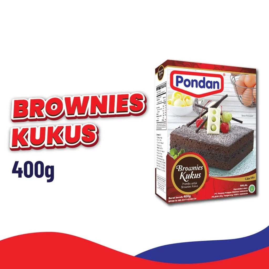 PONDAN Cake Premix Flour | Sponge Cake Brownies Black Forest Kukus Instan Premix (SG)