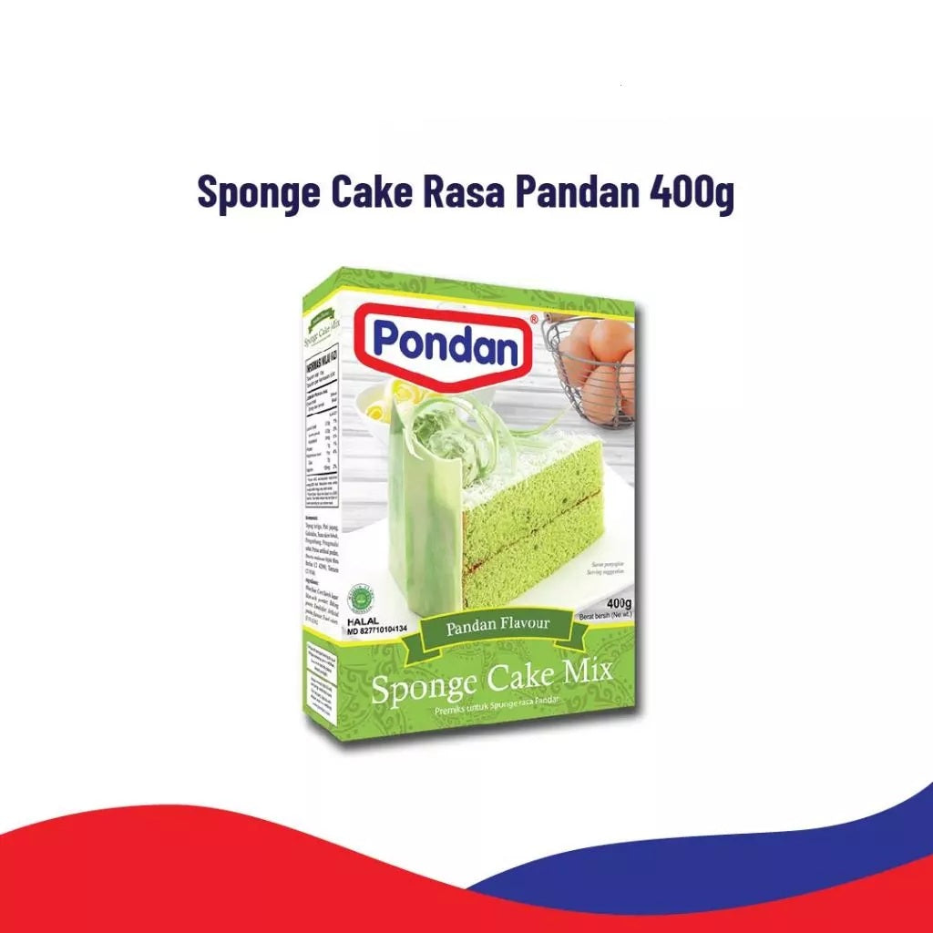 PONDAN Cake Premix Flour | Sponge Cake Brownies Black Forest Kukus Instan Premix (SG)