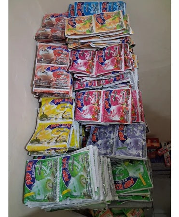 POP ICE Blended Milk Shake Powder 1 Renteng / 10pcs Best Varian Flavour (SG)