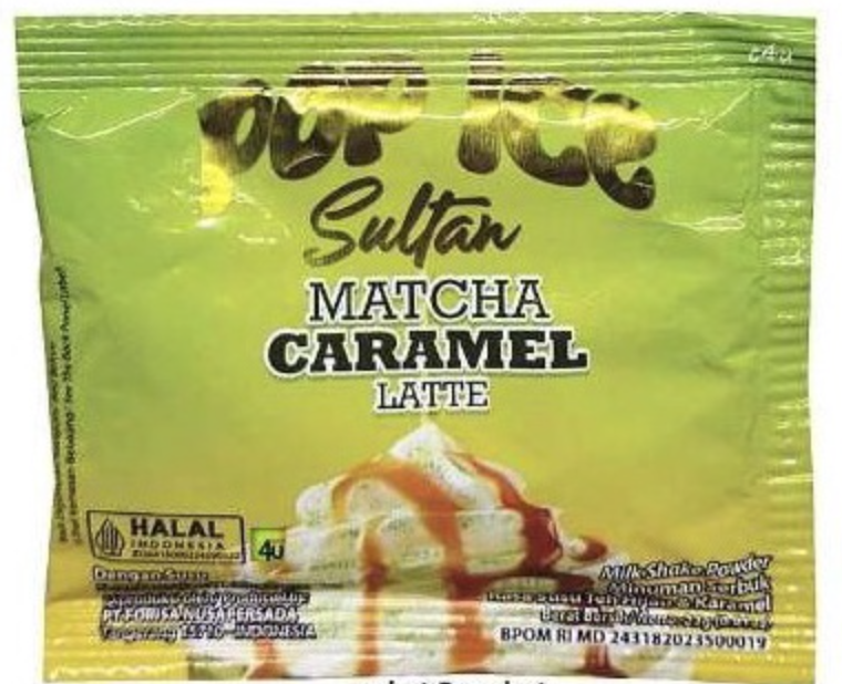 POP ICE Blended Milk Shake Powder 1 Renteng / 10pcs Best Varian Flavour (SG)