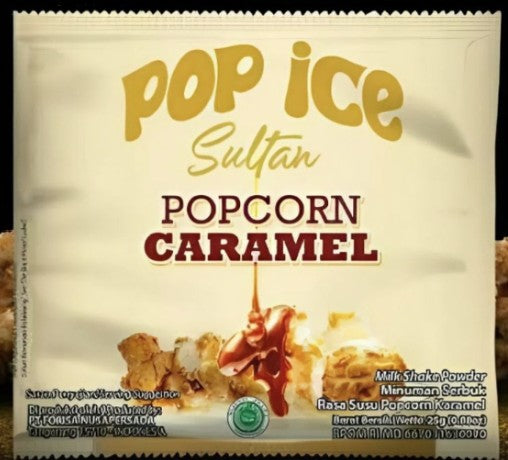 POP ICE Blended Milk Shake Powder 1 Renteng / 10pcs Best Varian Flavour (SG)