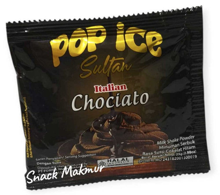 POP ICE Blended Milk Shake Powder 1 Renteng / 10pcs Best Varian Flavour (SG)