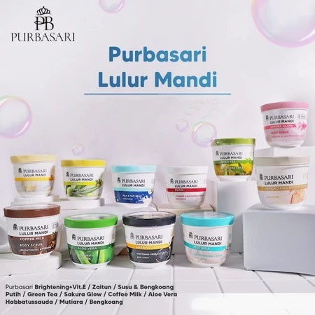 Lulur Mandi PURBASARI Body Scrub 200GR (SG)