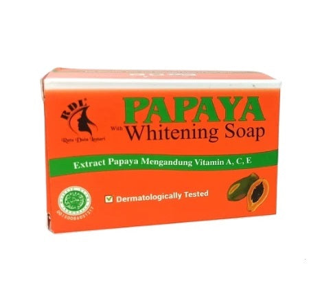 RDL PAPAYA WHITENING SOAP 1 X 135GR (SG)