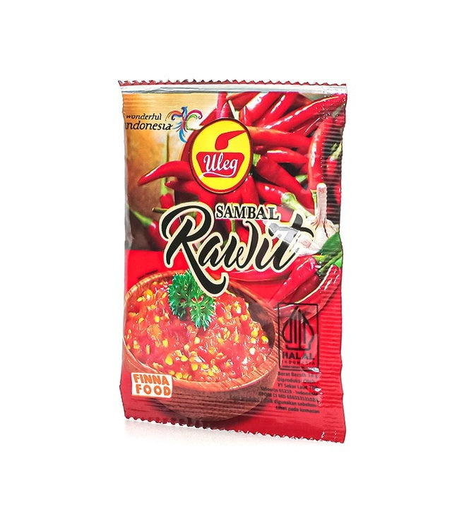 Sambal FINNA (Finna Chili) sachet 1 pcs | Jar Bottle 180gram | Pack 10 sachets AVAILABLE ALL VARIAN (SG)