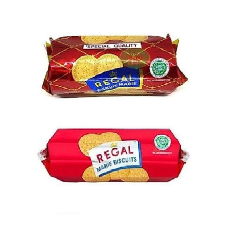 REGAL Biscuit Marie regular 250gr OR spesial quality 230gr (SG)