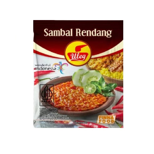 Sambal FINNA (Finna Chili) sachet 1 pcs | Jar Bottle 180gram | Pack 10 sachets AVAILABLE ALL VARIAN (SG)