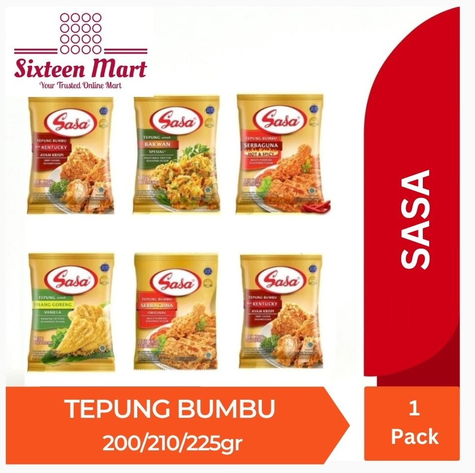 SASA TEPUNG BUMBU 200/210/225 GRAM - HALAL (SG)