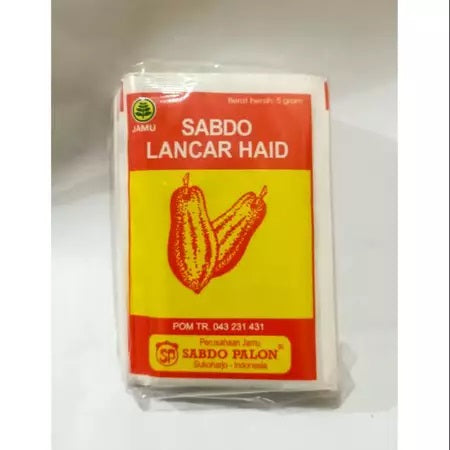 Jamu Lancar Haid SABDO For Delayed Menstruation 10 PCS X 5GR (SG)