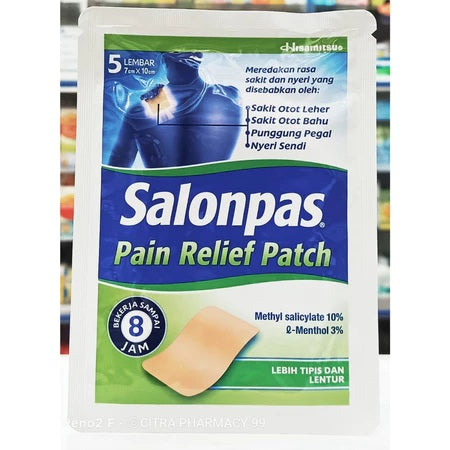 Salonpas Pain Relief Patch & Gel Patch - Meredakan Pegal Linu dan Nyeri Otot (SG)