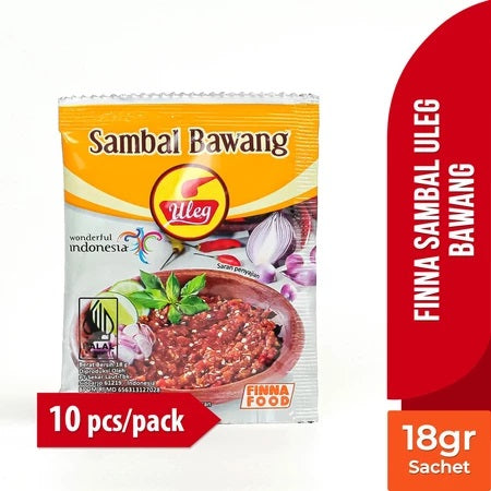 Sambal FINNA (Finna Chili) sachet 1 pcs | Jar Bottle 180gram | Pack 10 sachets AVAILABLE ALL VARIAN (SG)