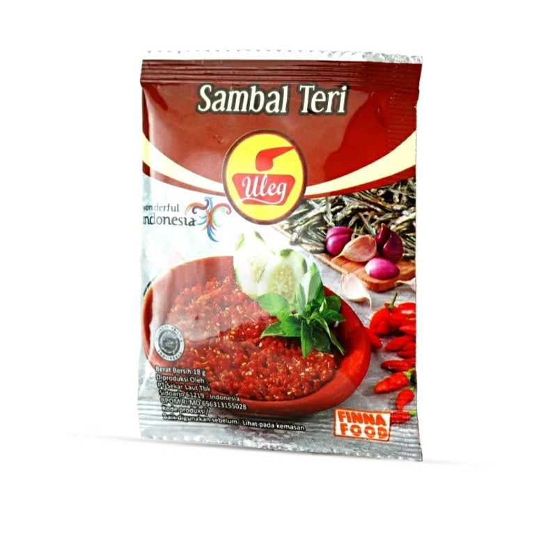 Sambal FINNA (Finna Chili) sachet 1 pcs | Jar Bottle 180gram | Pack 10 sachets AVAILABLE ALL VARIAN (SG)