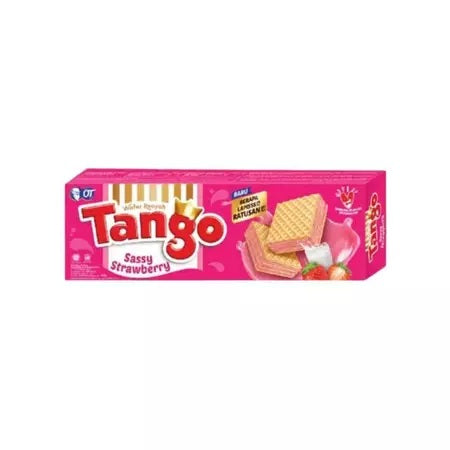 Tango Wafer Kotak 133 gram - Vanila/ Coklat/ Strawberry (SG)