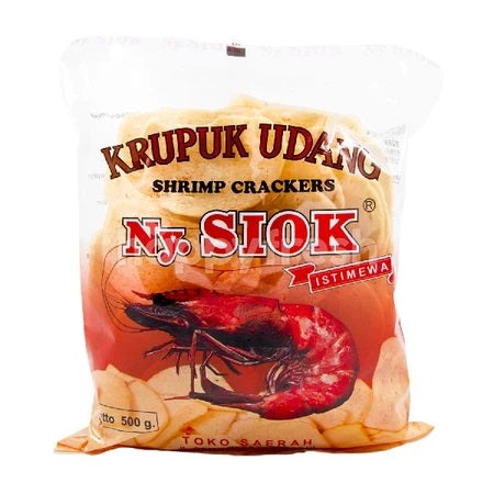 Kerupuk Krupuk Keropok Udang Bawang Aloha | Finna | Siok Premium Crackers Quality (SG)