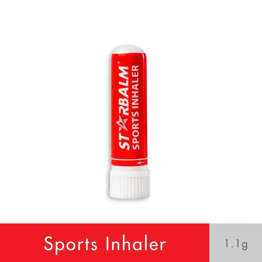 STARBALM Sports Inhaler (Clear Nasal Passageway + Improve Stamina & Endurance + Increase Oxygen in Bloodstream) 1.1g (SG)