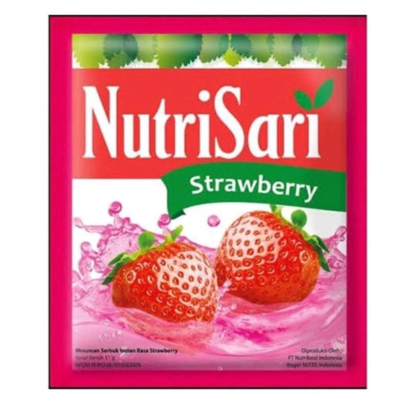 NutriSari Drink Sachet - Minuman Buah Vitamin C Vitamin D 10pcs AVAILABLE ALL VARIAN (SG)