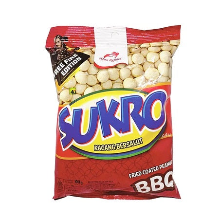 Dua Kelinci SUKRO Snack Kacang Bersalut 95 gr (SG)