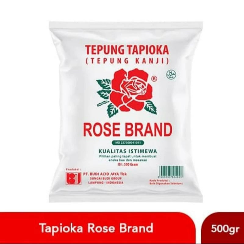 ROSE BRAND Tepung Tapioca - Ketan Putih - Glutinous Rice - HALAL (SG)
