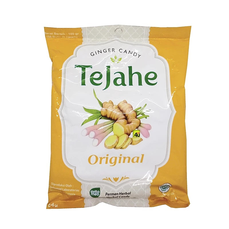 TEJAHE Ginger Candy Original Permen Herbal Jahe (SG)