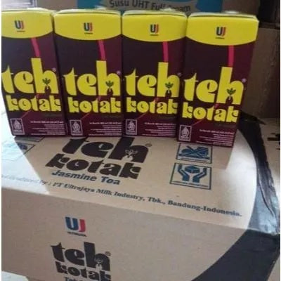Teh KOTAK JASMINE | LEMON | MANGO | APPLE Bundle 1 CTN (TetraPack) 300ML (SG)