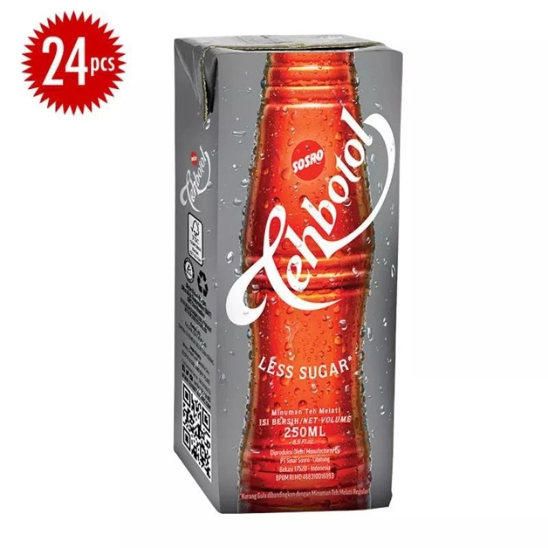 Bundle 1 CTN SOSRO Teh Botol (TETRAPACK) 250ML OR 1 LITER (SG)