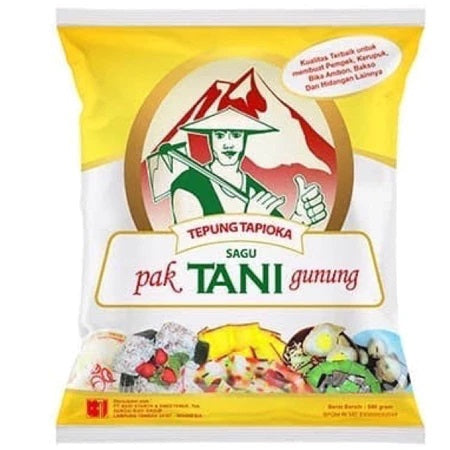Tepung Tapioka / Tepung Sagu Pak Tani Gunung 500gr (SG)