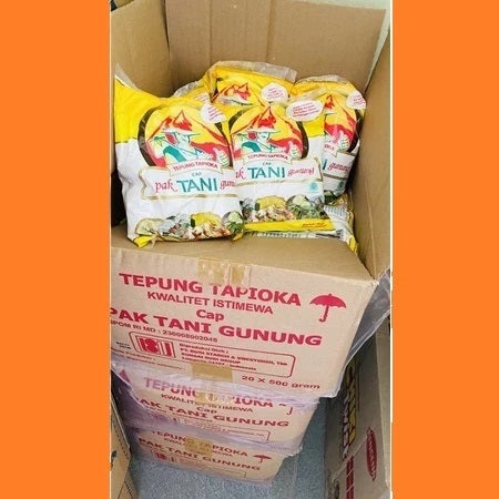 Tepung Tapioka / Tepung Sagu Pak Tani Gunung 500gr (SG)