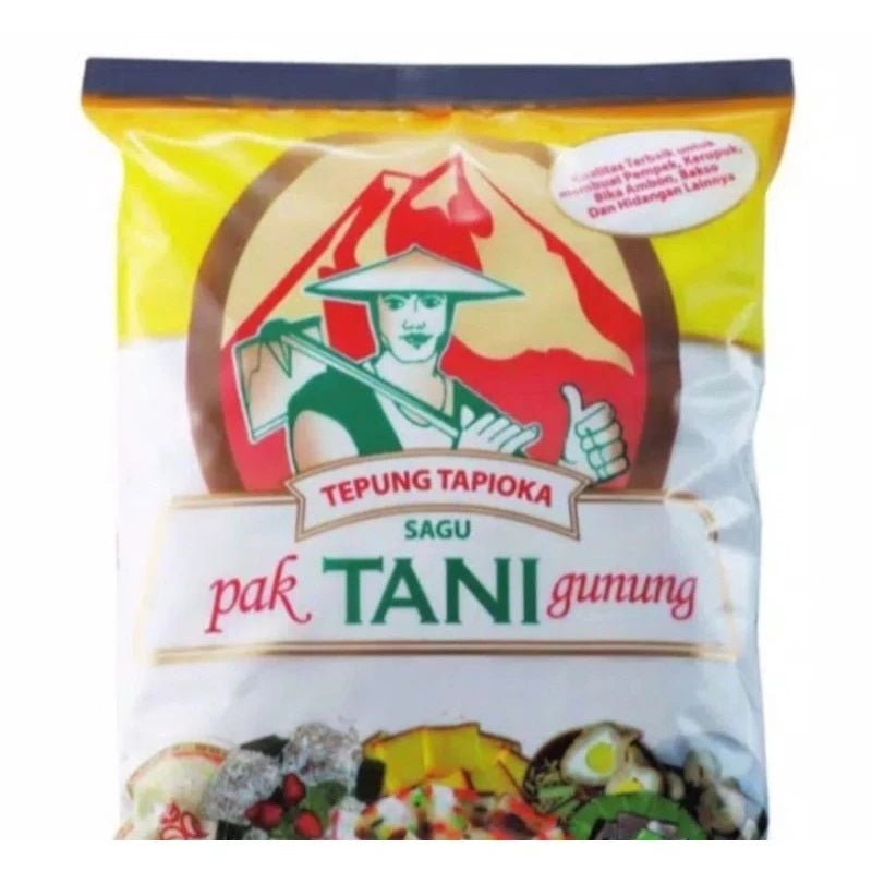 Tepung Tapioka / Tepung Sagu Pak Tani Gunung 500gr (SG)