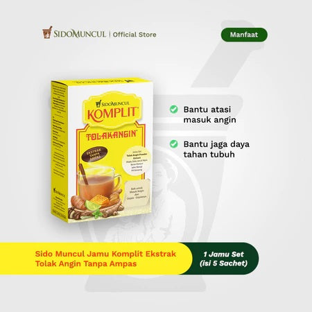 SIDOMUNCUL Komplit Premium Tolak Angin | Pegal Linu | Kuku Bima (SG)