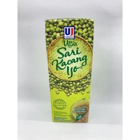ULTRA SARI KACANG IJO & SARI ASEM ASLI 250ML BUNDLE CTN 24PCS (SG)