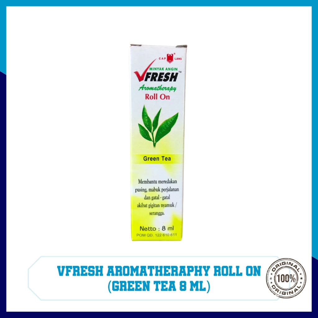 VFRESH Cap Lang FRESH Minyak Angin Aromatherapy Oil Roll 1 pack x 10ml (SG)
