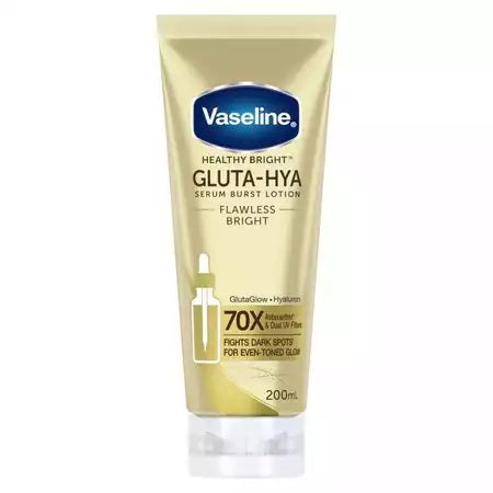 Vaseline Gluta HYA Body Serum Healthy Bright 200ML (SG)