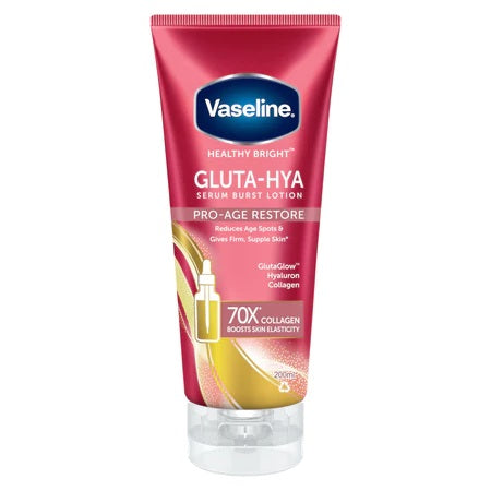 Vaseline Gluta HYA Body Serum Healthy Bright 200ML (SG)